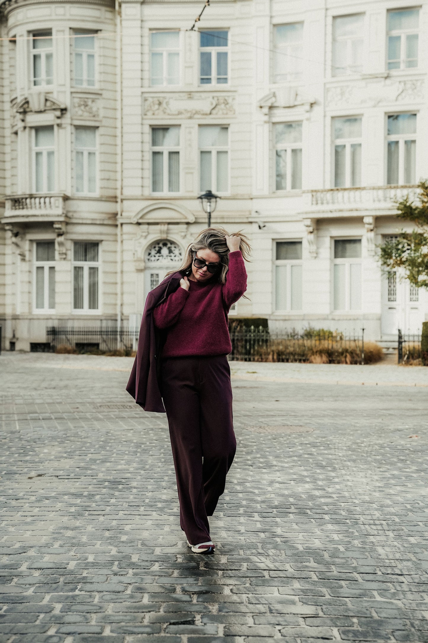 Maelle Knit Bordeaux