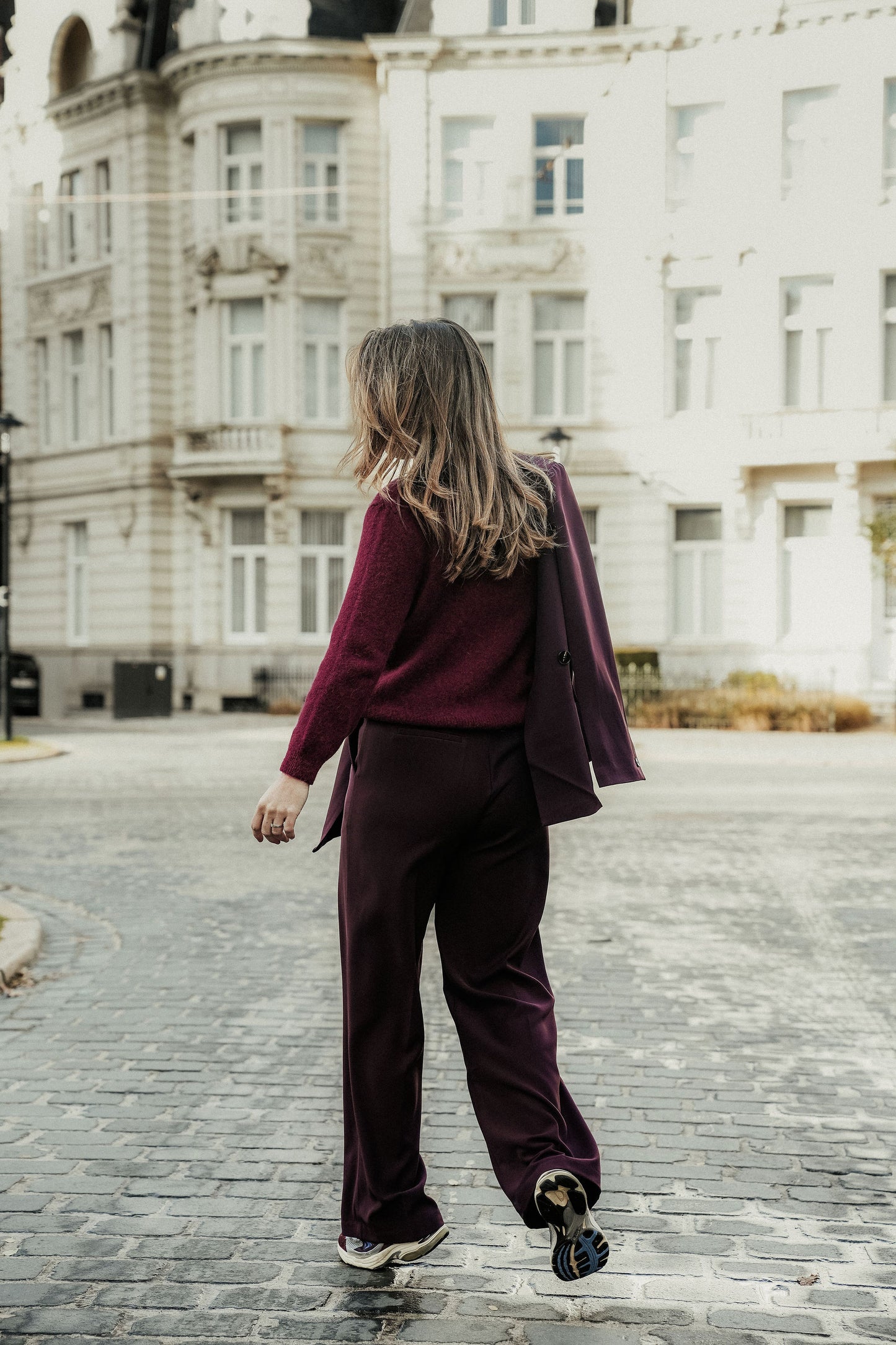 Maelle Knit Bordeaux