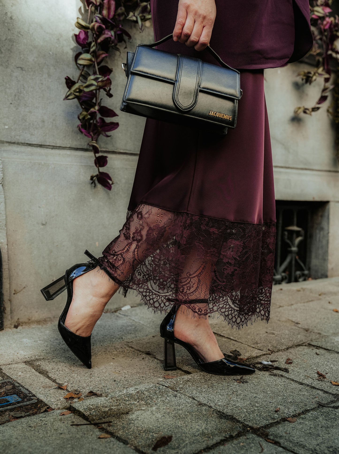 Silvie Skirt Plum Bordeaux
