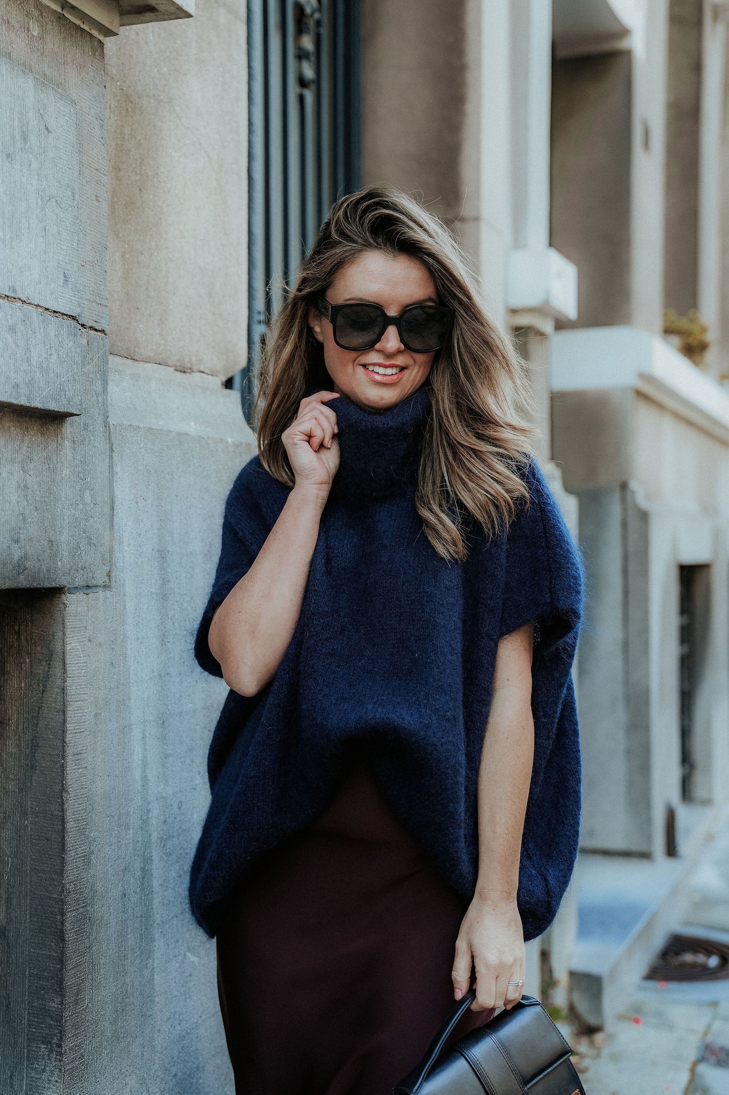 Alizée Knit Marine Blauw