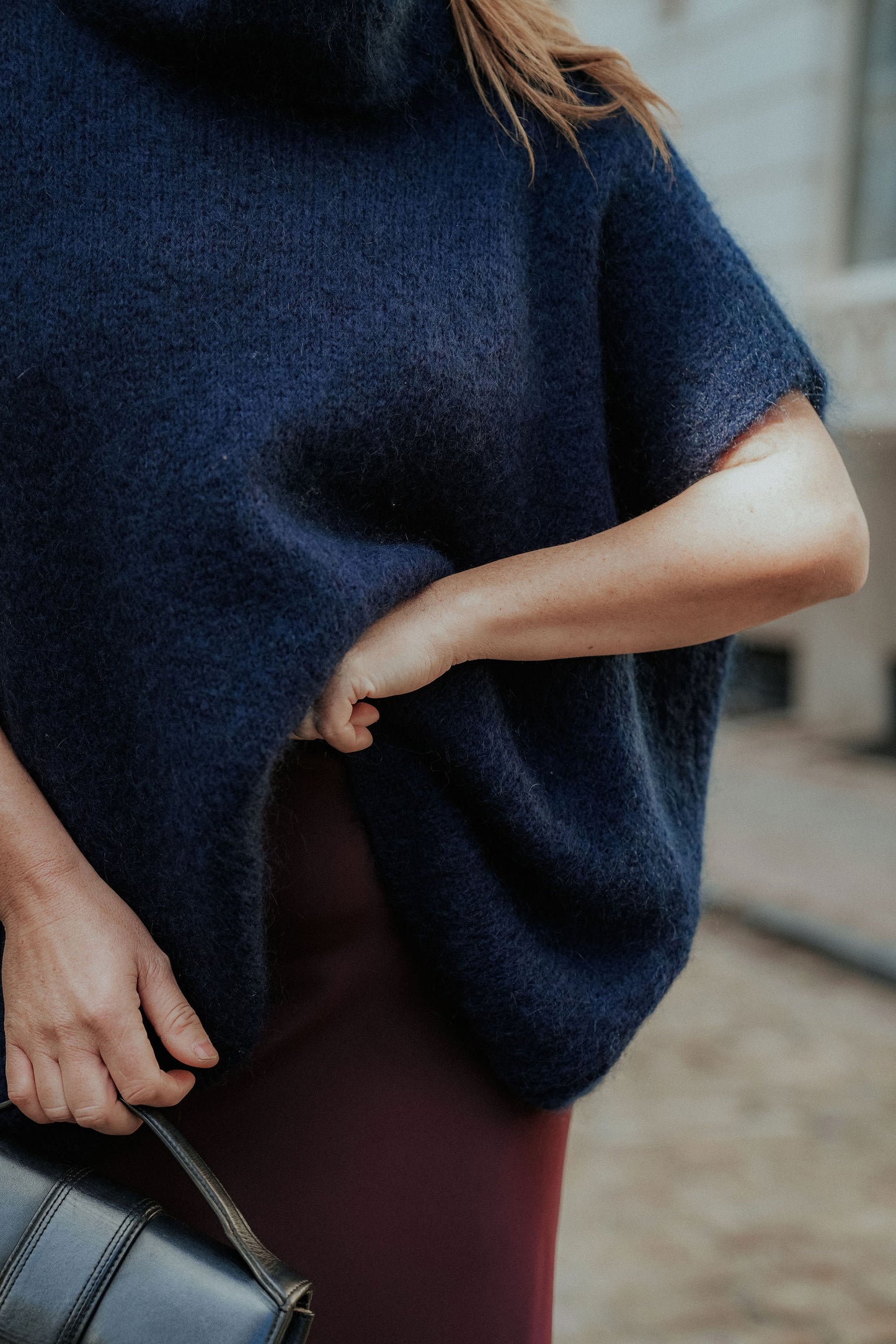 Alizée Knit Marine Blauw