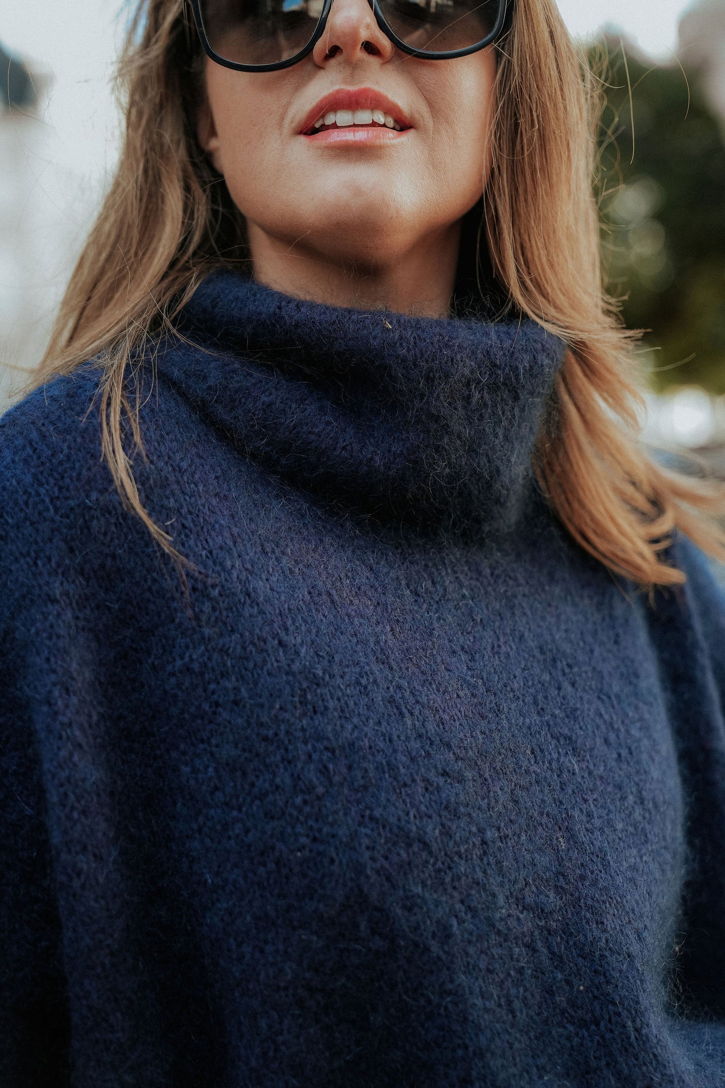 Alizée Knit Marine Blauw