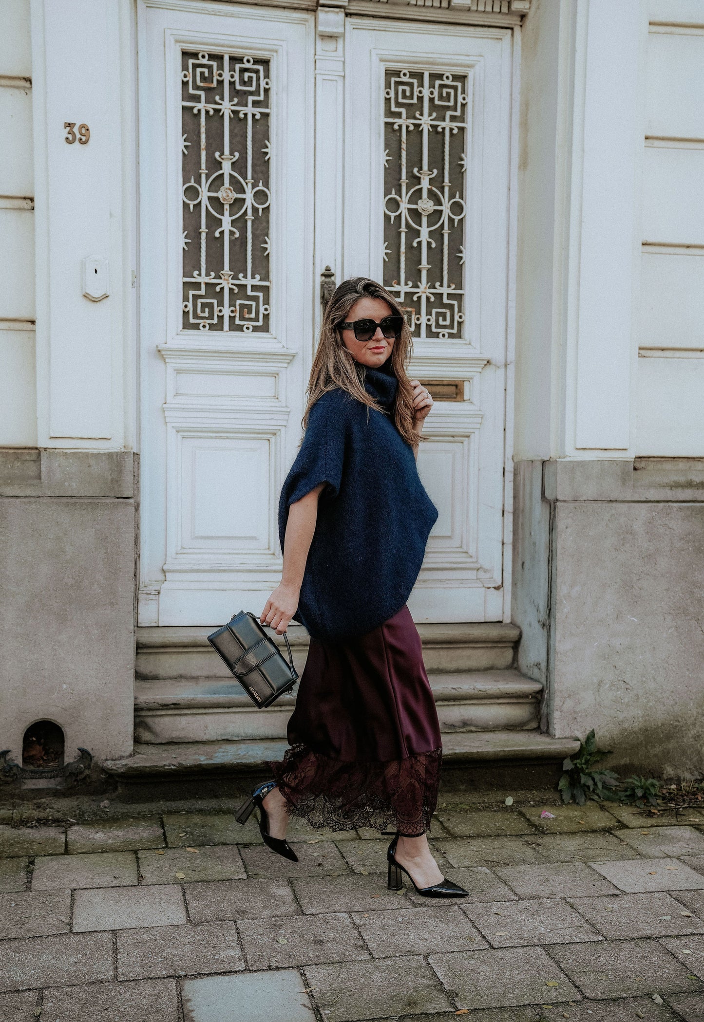 Alizée Knit Marine Blauw