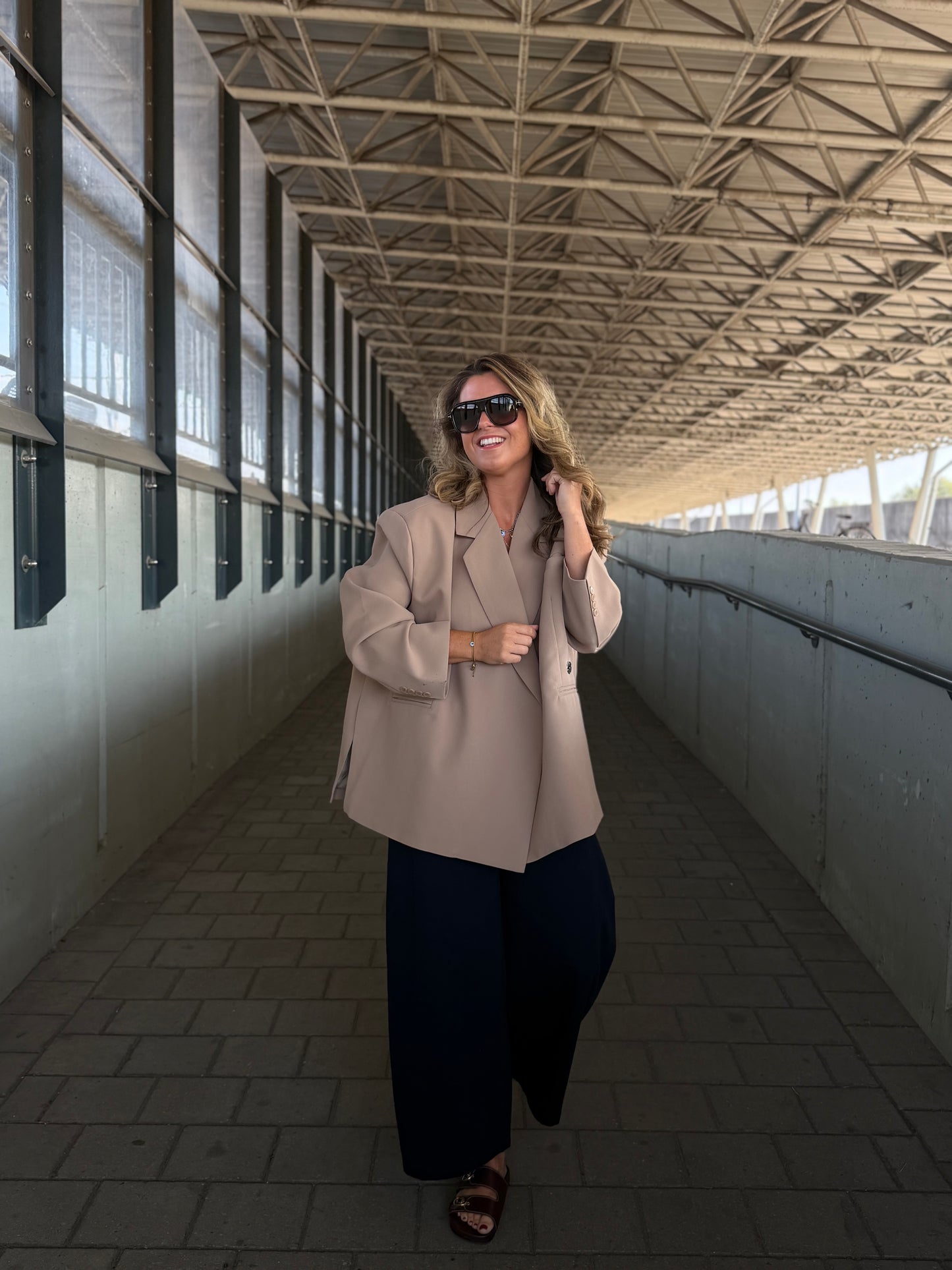 Charlie Blazer Beige