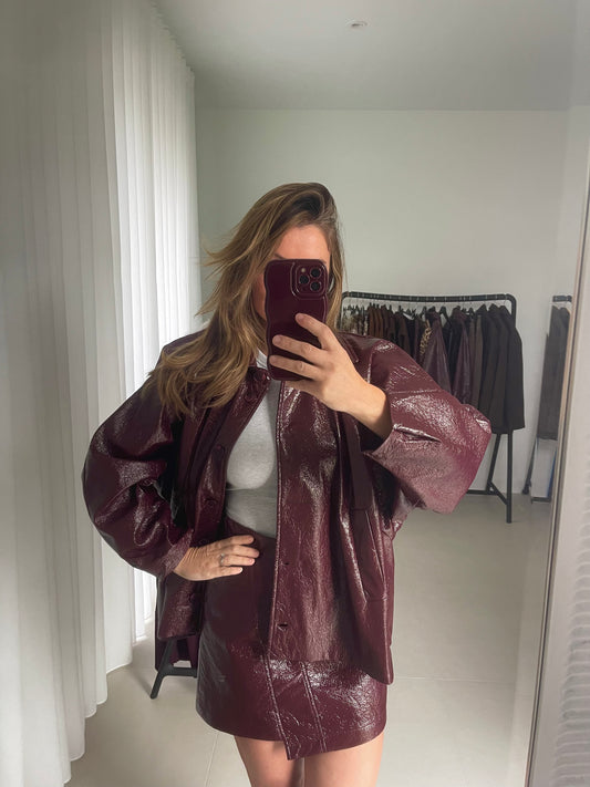Dito jacket Bordeaux