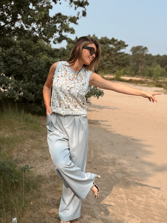 Lucca Pants Blauw