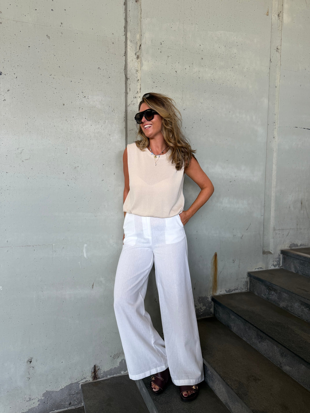 Mita Beige top