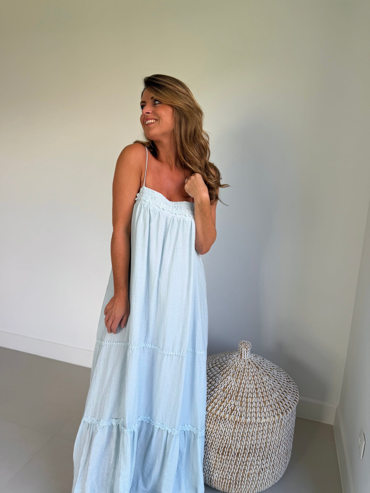 Loulou Jurk Blauw