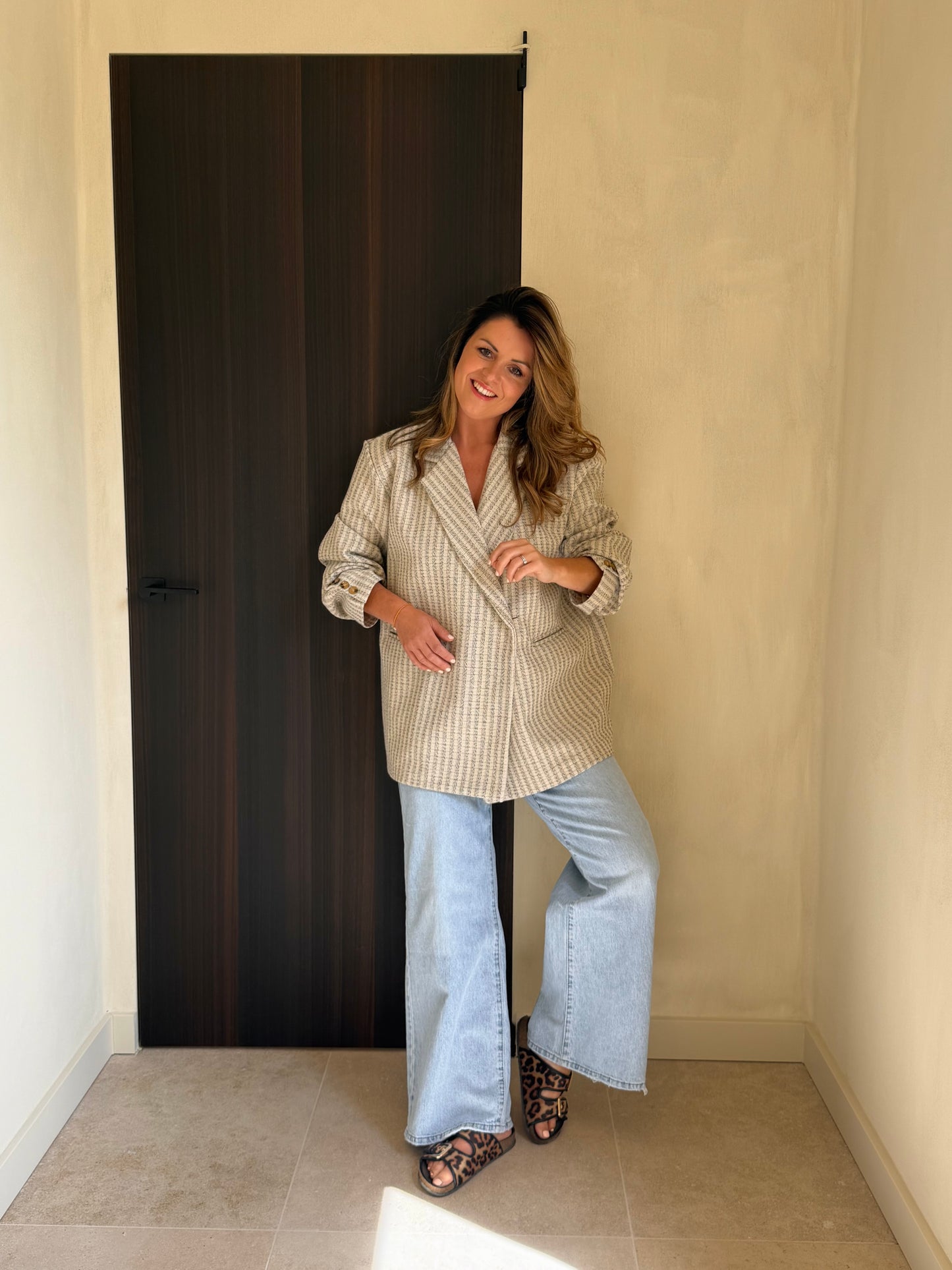 Pippa Blazer Beige