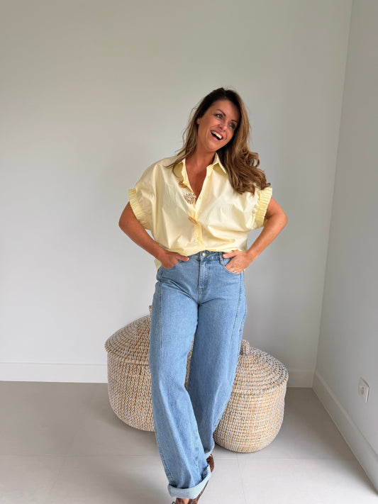 Amélie Hemd Geel