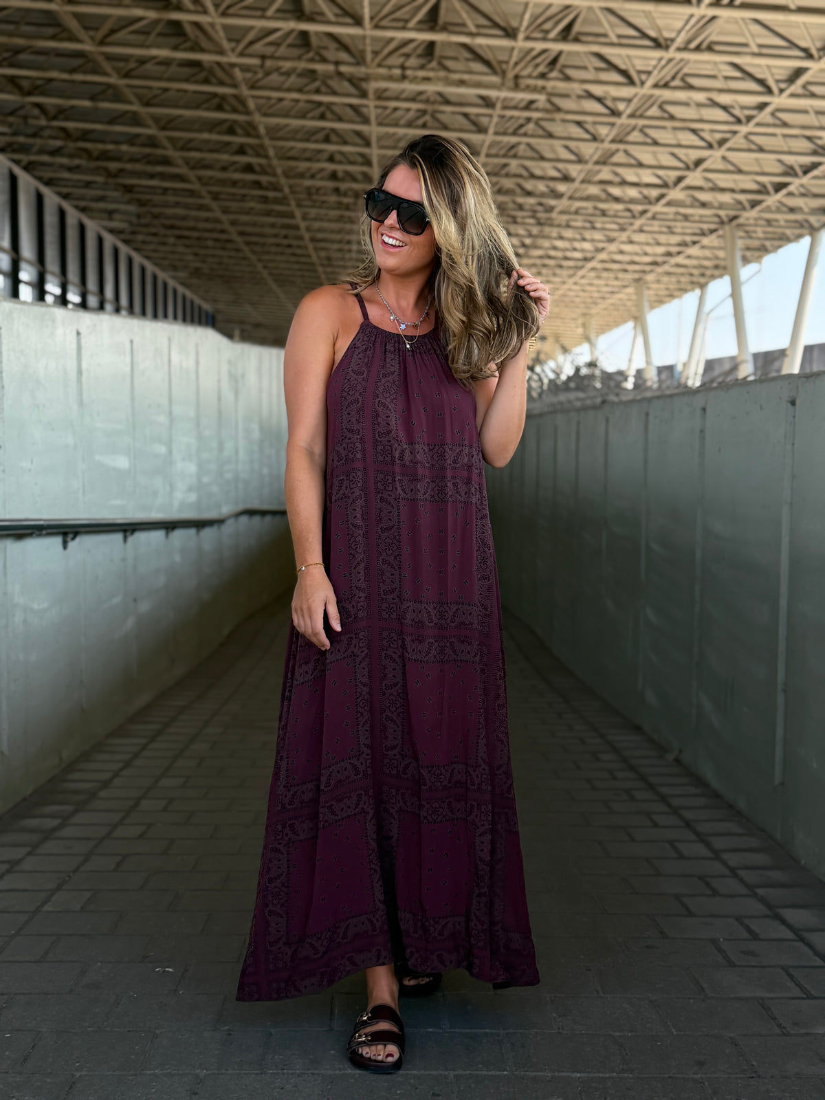 Rouby dress plum