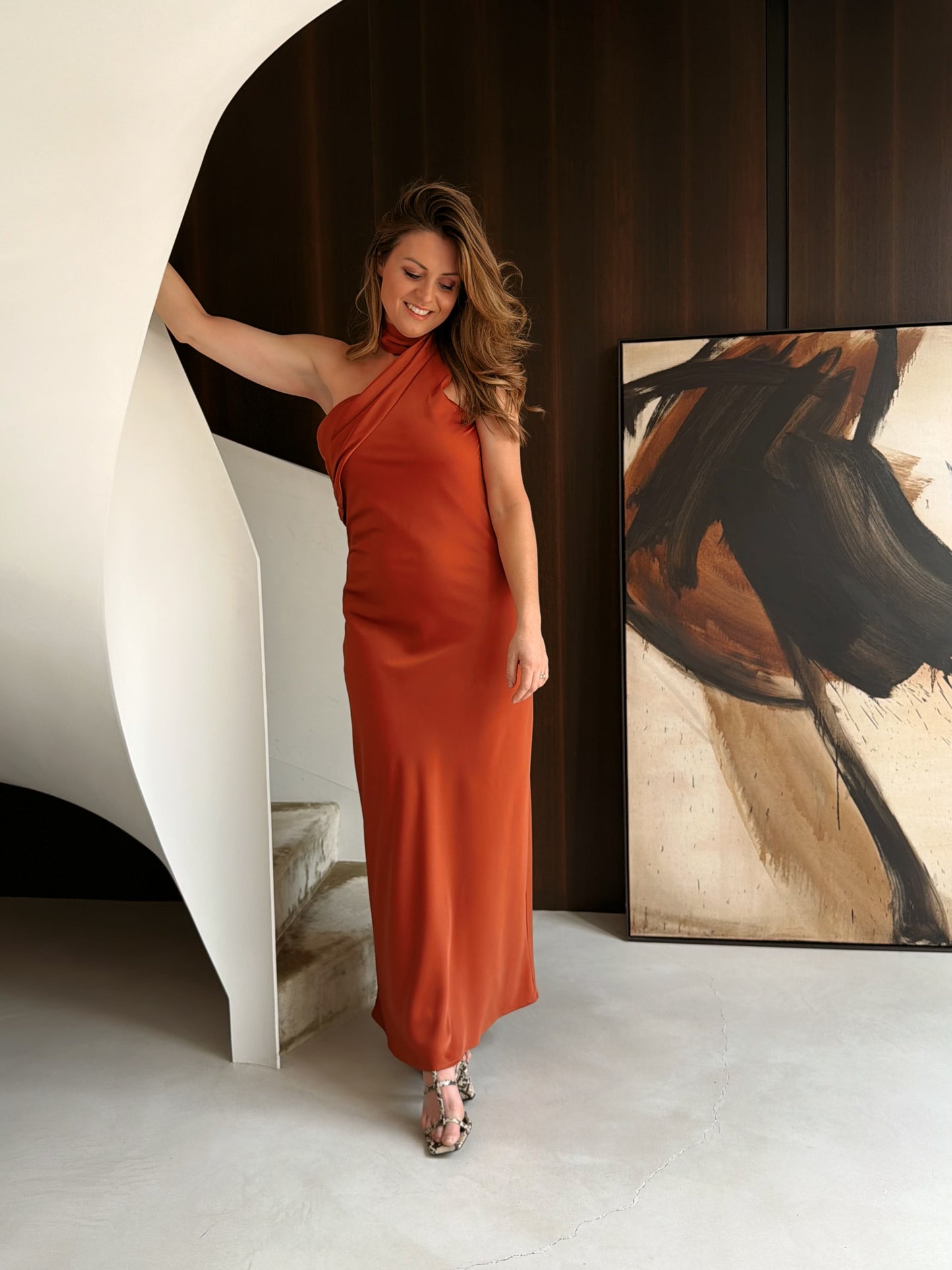 Jacky’s Oranje Roest Dress