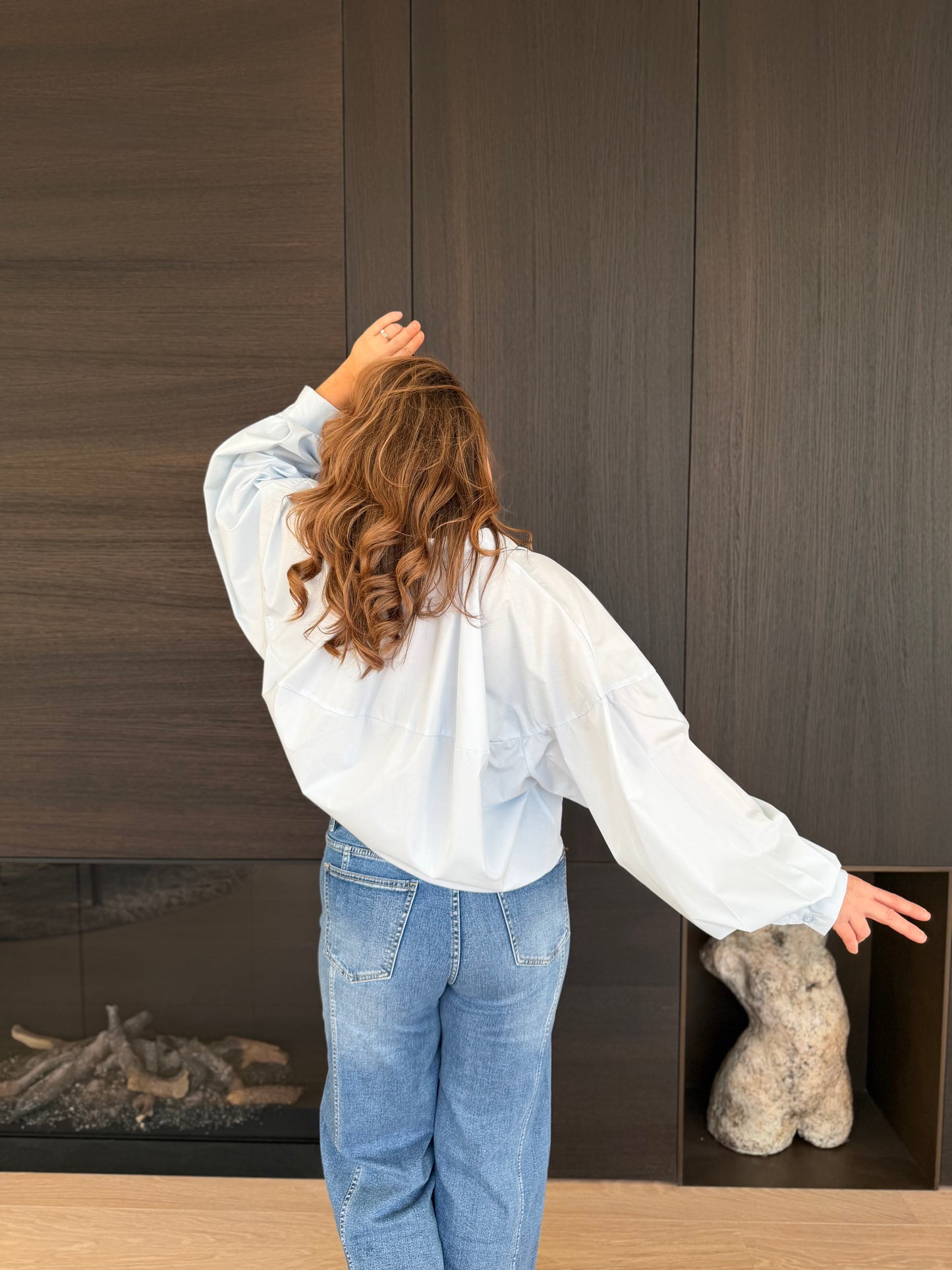 Cécile Blouse Blauw