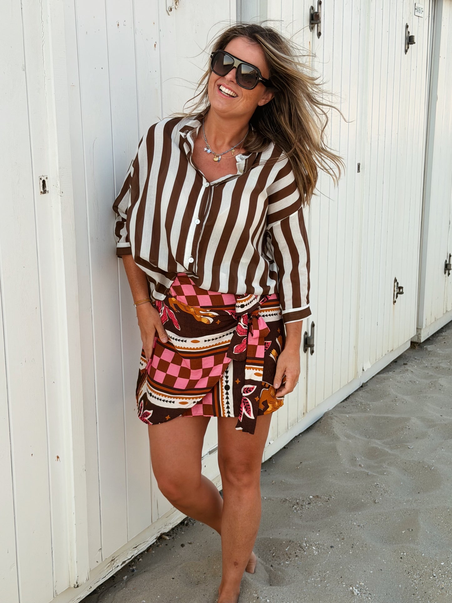 Milosa Set Bruin