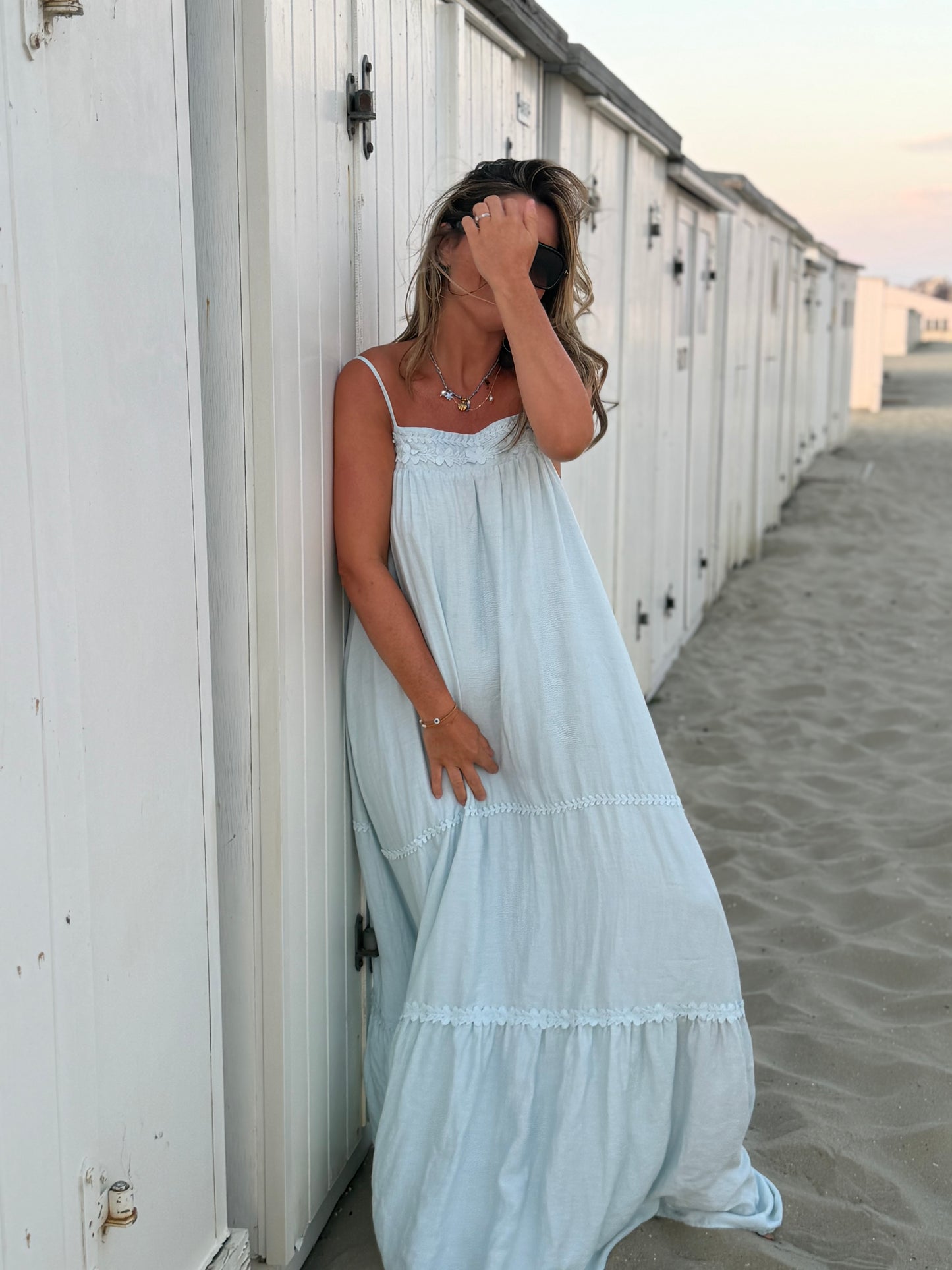 Loulou Jurk Blauw