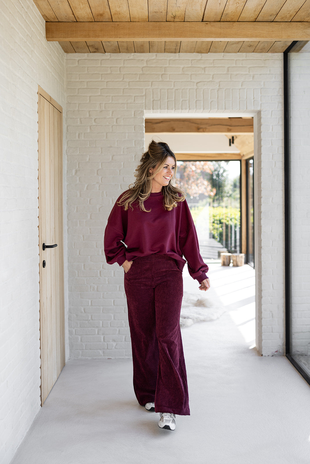 Holly Pant Bordeaux