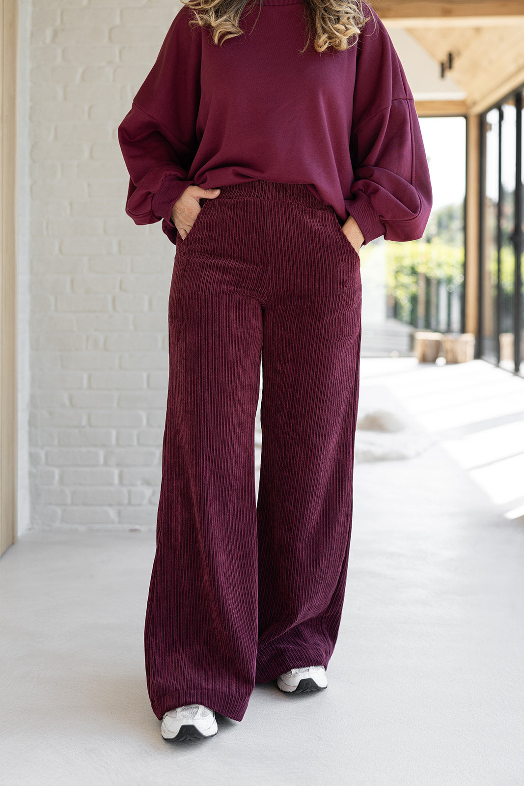 Holly Pant Bordeaux