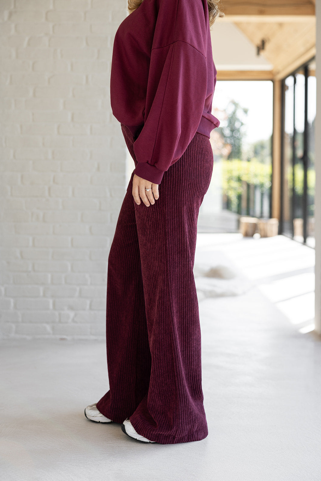 Holly Pant Bordeaux