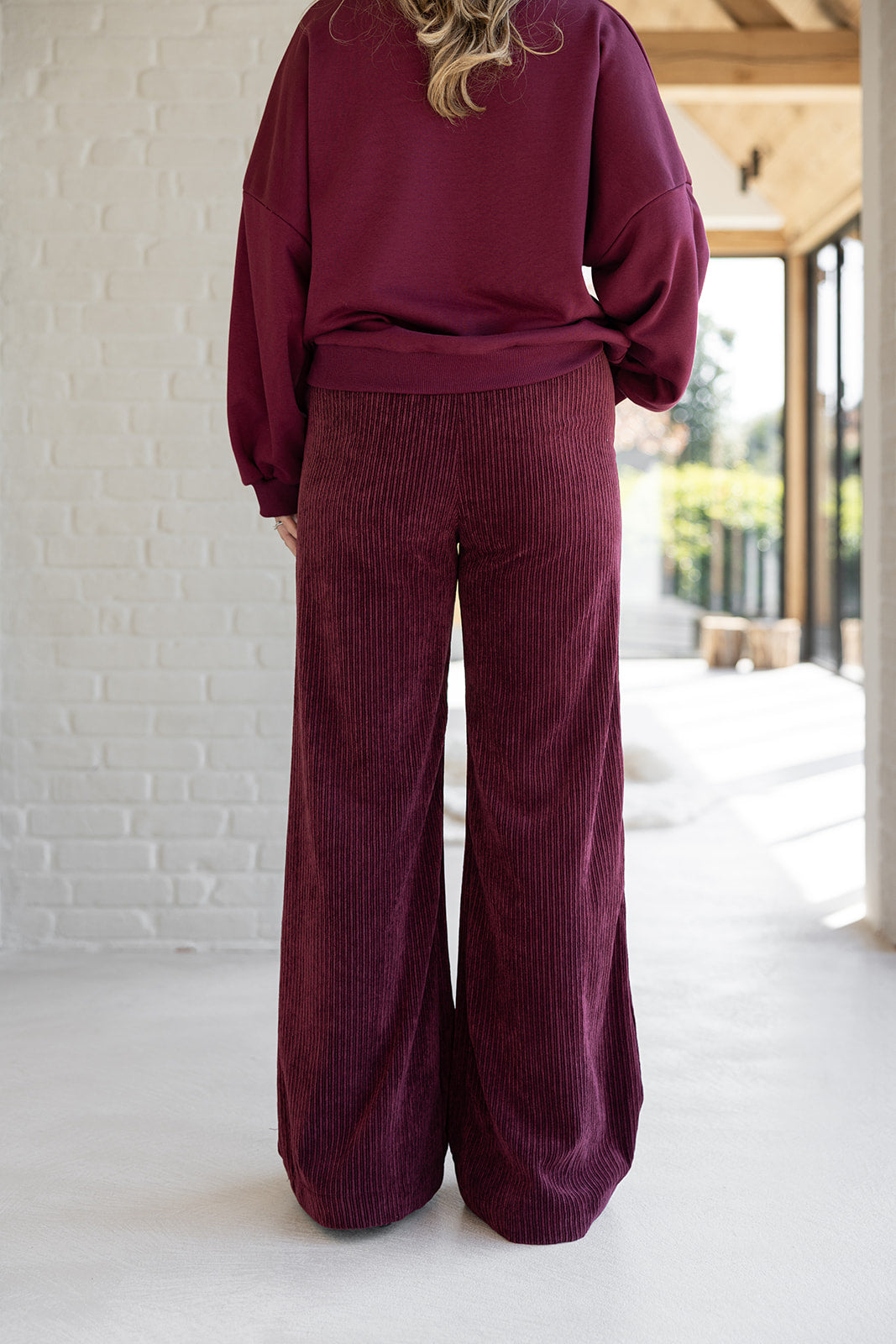 Holly Pant Bordeaux