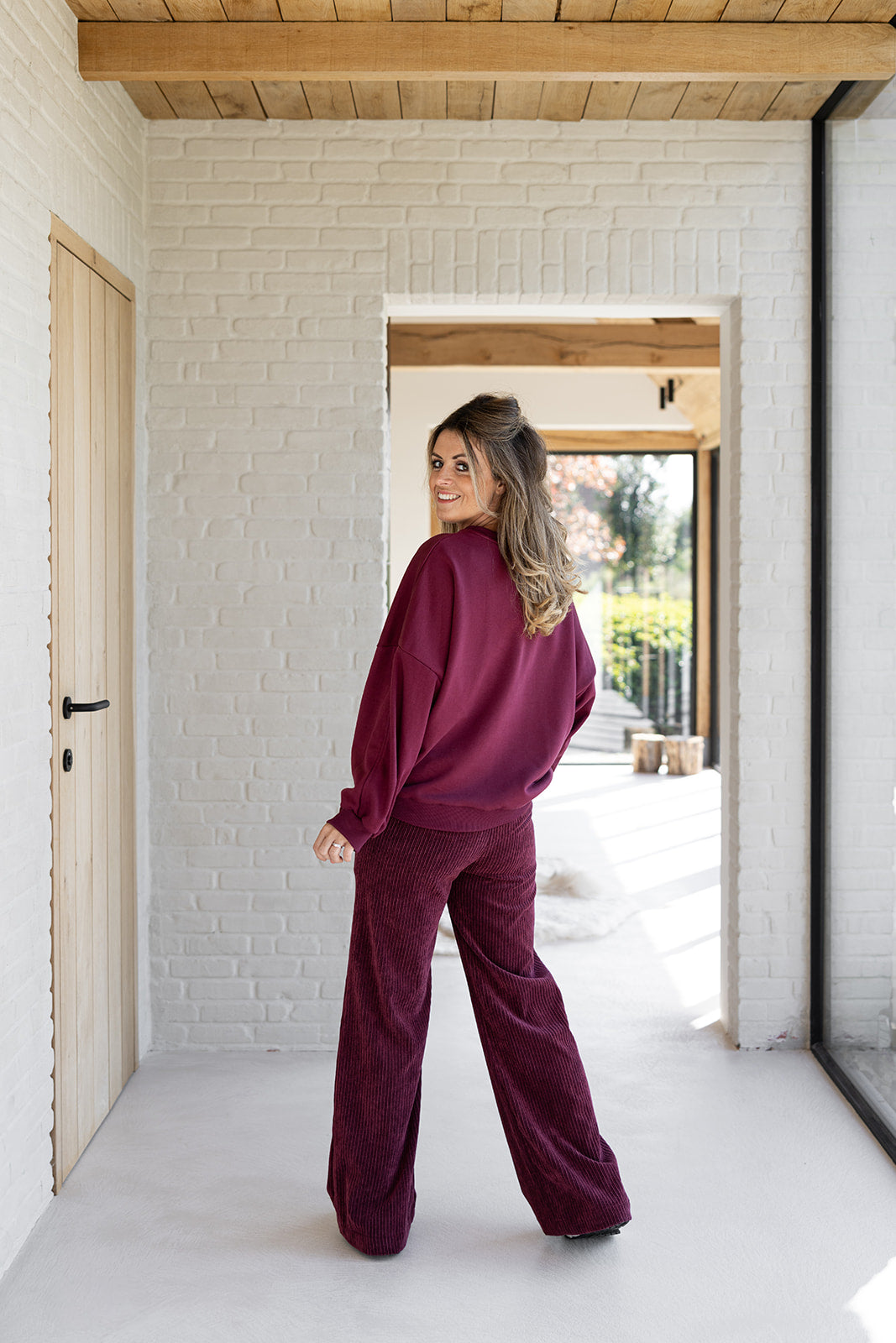 Holly Pant Bordeaux