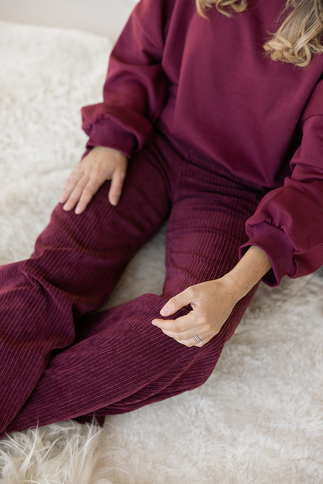 Holly Pant Bordeaux