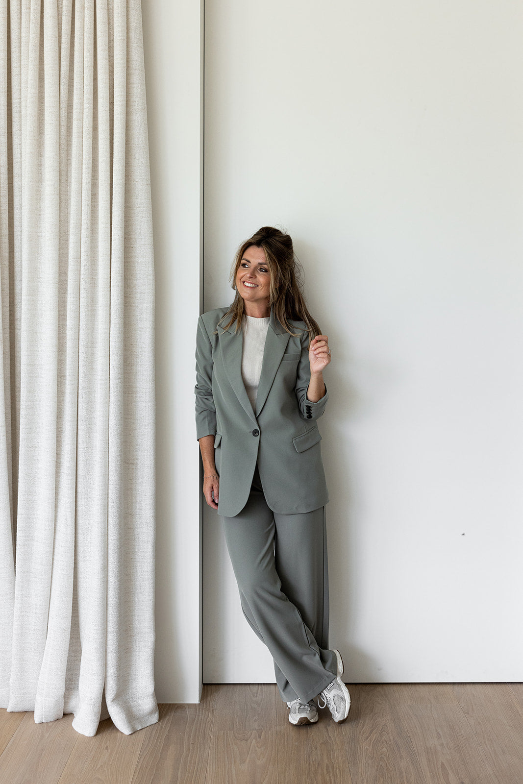 Celeste Blazer Olijfgroen