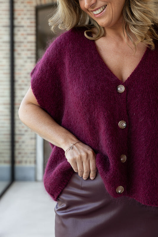 Billie Knit Bordeaux